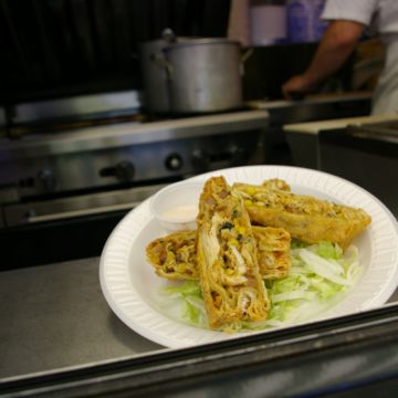 Cajun Chicken & Tasso Ham Eggrolls