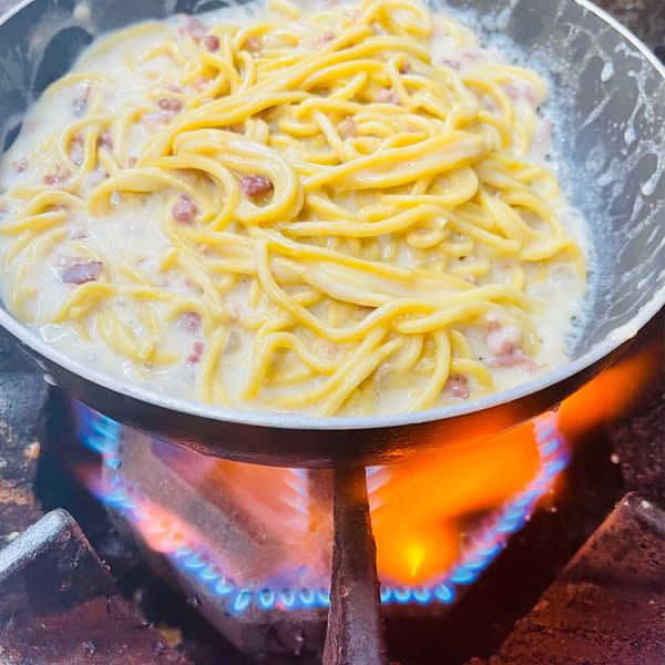 Fettuccine Carbonara 