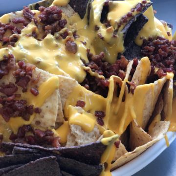 Corn Chips & Cheddar Cheese Dip