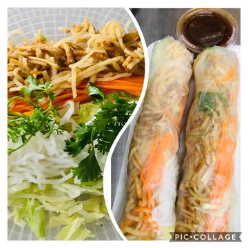 Gluten Free Vegi Spring Rolls