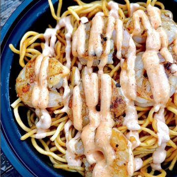 Shrimp Fried Rice or Noodle Bowl