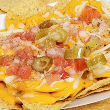 Jamaican Jerk Chips & Jalapeno Queso
