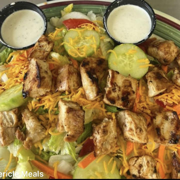 Grilled chicken salad