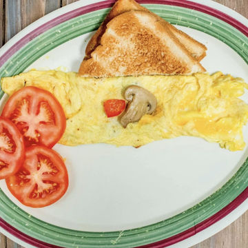 Veggie omelette