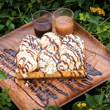 Ice Cream Waffle 