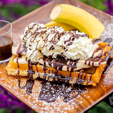 Banana Bomb Waffle 