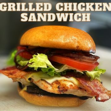 Grilled Chicken Sandwich & Fries