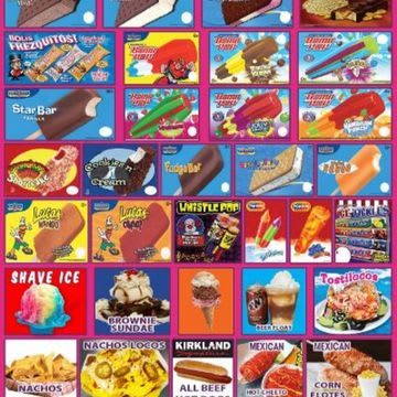 Best Food Trucks | Frankie's ice cream truck - menu