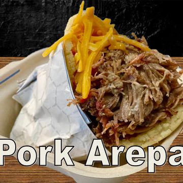  Pork Arepa 