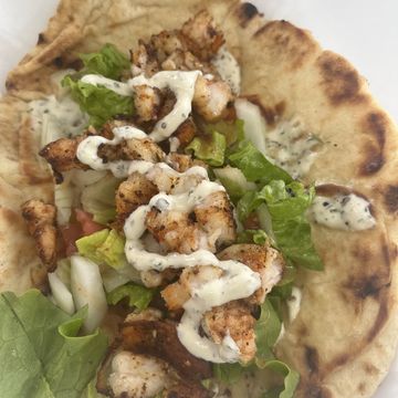 Shrimp Island wrap