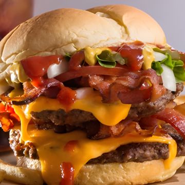Bacon Double Cheeseburger