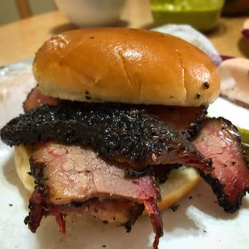 Tender Smoked Beef Brisket & 1 Side Choice