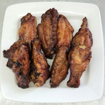 8pc Smoked Wings Plate