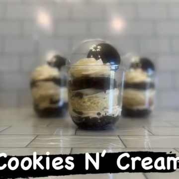 Cookies and Cream Cake Cup
