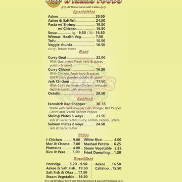 Main menu 