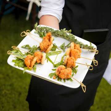 Appetizer Chicken and Waffles