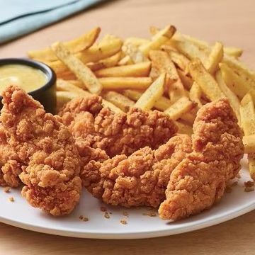 Chicken Tenders with fries