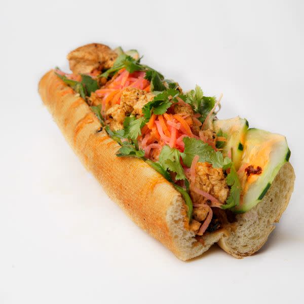 Tom Yum Chicken Banh Mi
