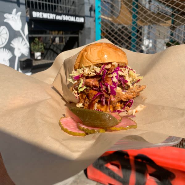 BBQ Pulled Pork Lunch Box