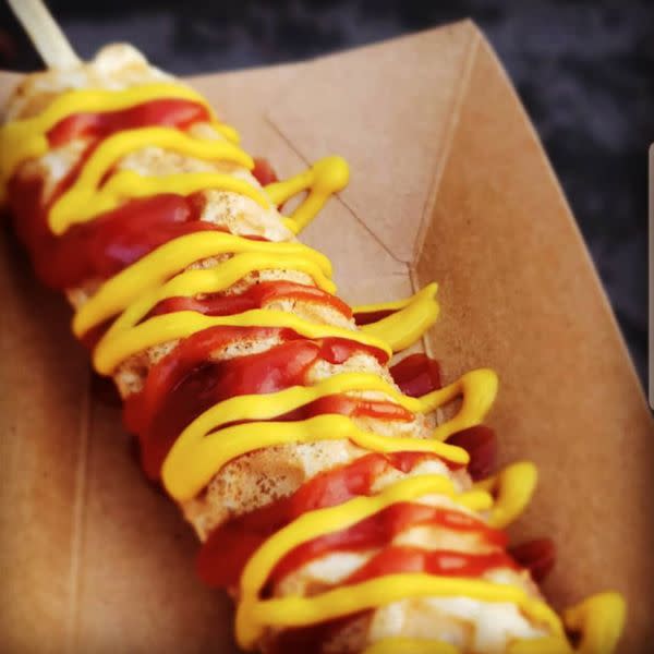 Corndog Lolly Waffle