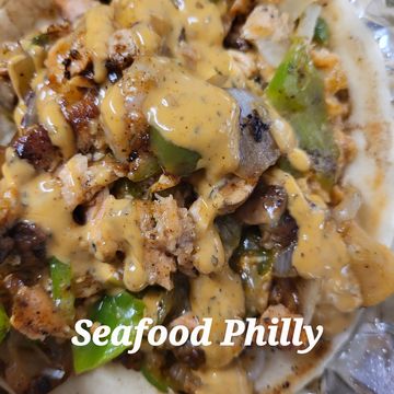 Seafood philly