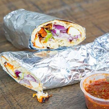 Chicken Boti Wrap