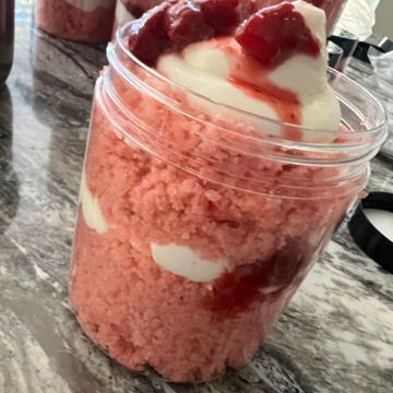 Strawberry Shortcake Jars. 8oz