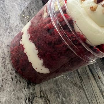 Redvelvet Cake Jar 8oz