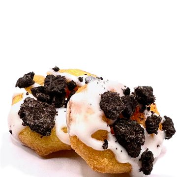 Black & White Mini Donuts 