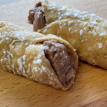 Nutella Cannoli