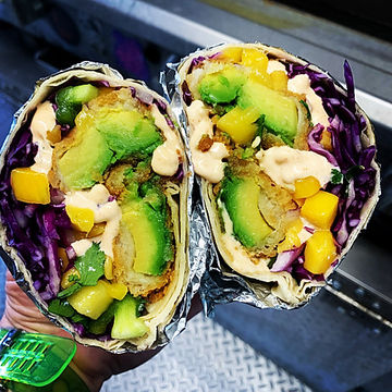 Baja Avocado Burrito