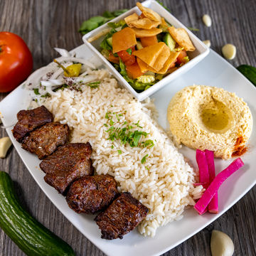 Beef Kabab Plate 