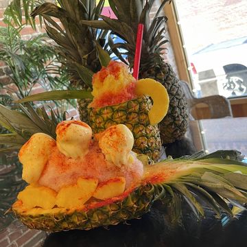 Pineapple Ice Sundae