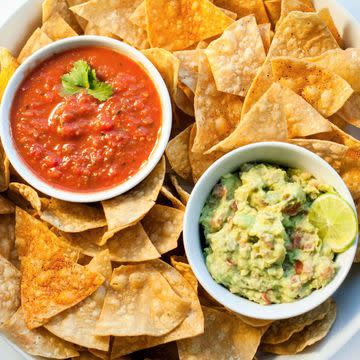 Chips & Salsa and Guacamole