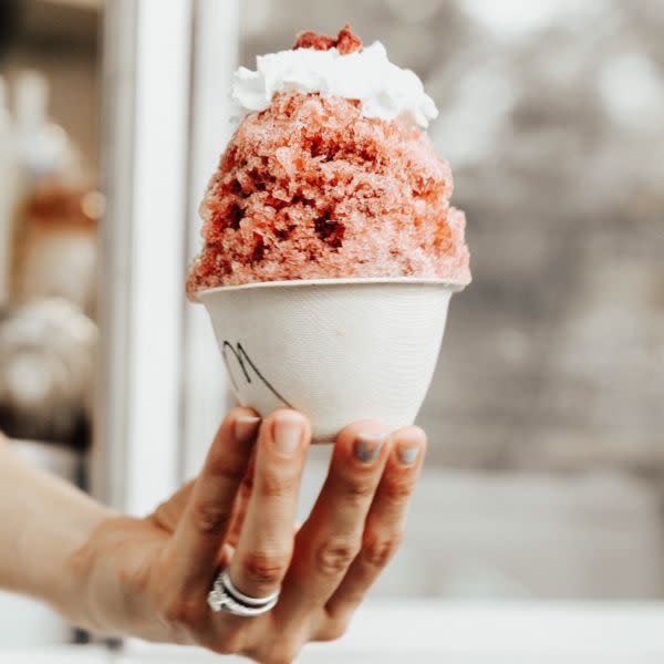 Blackberry Pomegranate Snoball