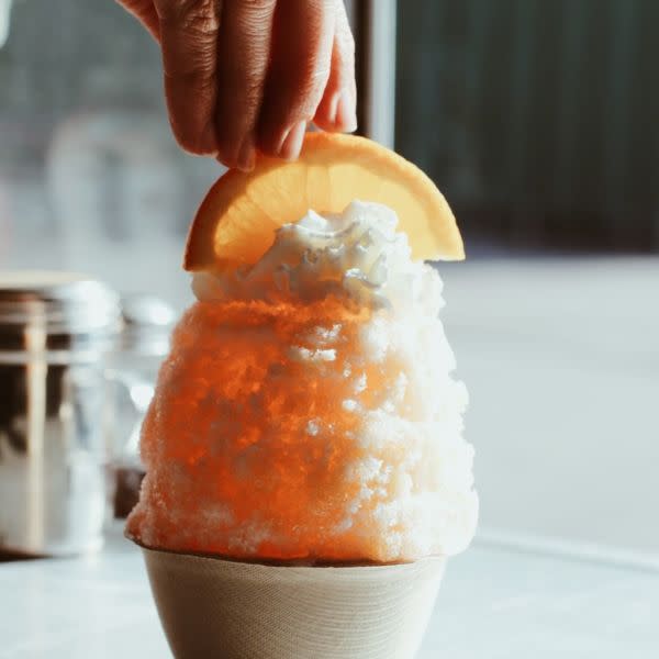 Dreamsicle Stuffed Snoball