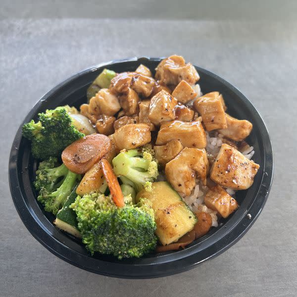 Chicken fried rice bowl