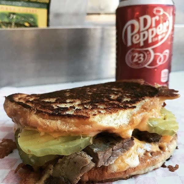 Brisket Grilled Cheese