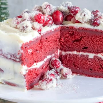 Red Eye velvet cake
