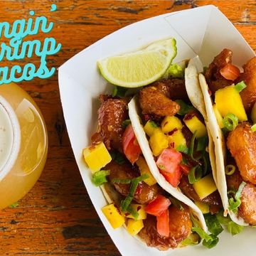 Bangin’ Shrimp Tacos