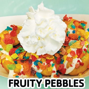 Mini Donuts- Fruity Pebbles 