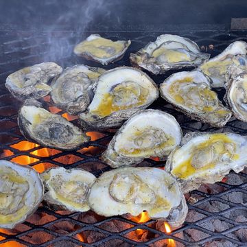 Charbroiled Oysters