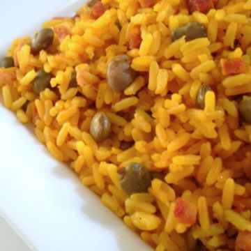 Yellow Rice & Peas