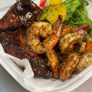 Cilantro & Lime Jumbo Shrimp Skewers