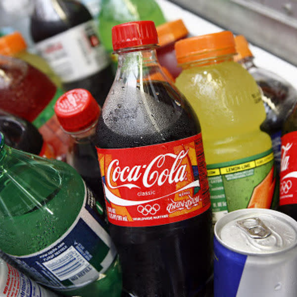 Plastic Bottle of Soda 
