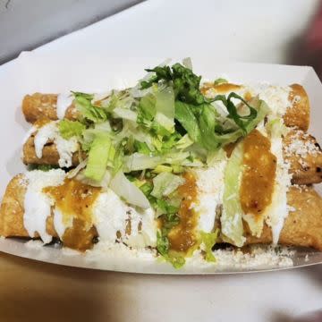  Tacos Dorados pollo (3) Per order