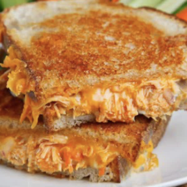 Buffalo Chicken Grilled Cheese 