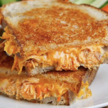 Buffalo Chicken Grilled Cheese 