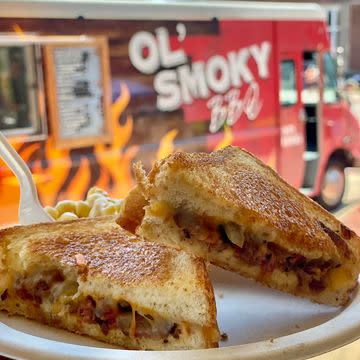 Brisket Grilled Cheese