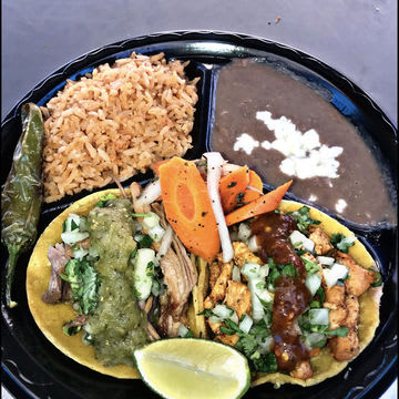 Two Tacos Plate 